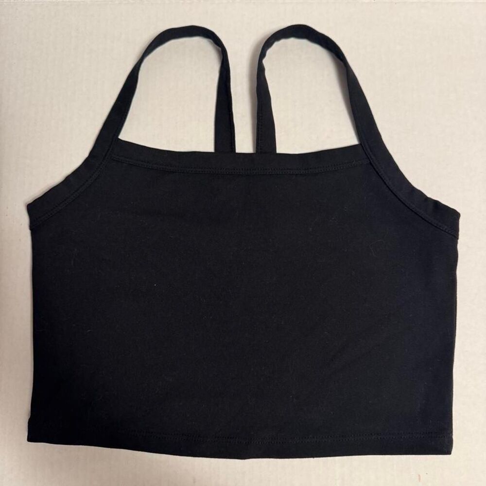 Wild Fable Women's Black Crop Top